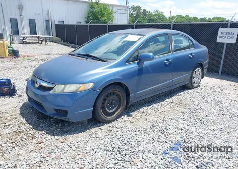 2010 Honda Civic Lx из США, поврежденный, VIN 2HGFA1F5XAH535285